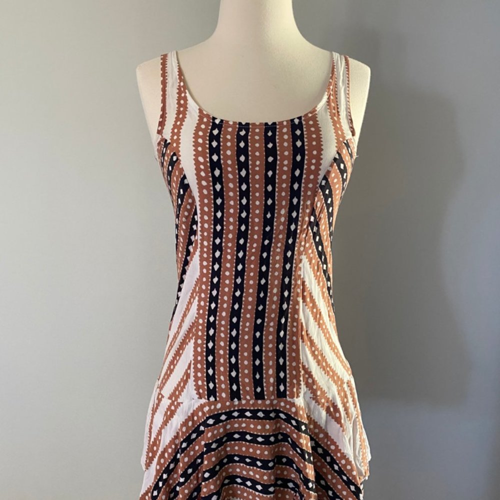 Free People tribal stripe sun dress